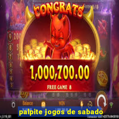 palpite jogos de sabado